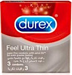 Durex Condoms Feel Ultra Thin 3's