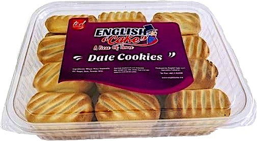 English Cake Date Cookies 500 g