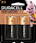 Duracell Battery D2 - 2's