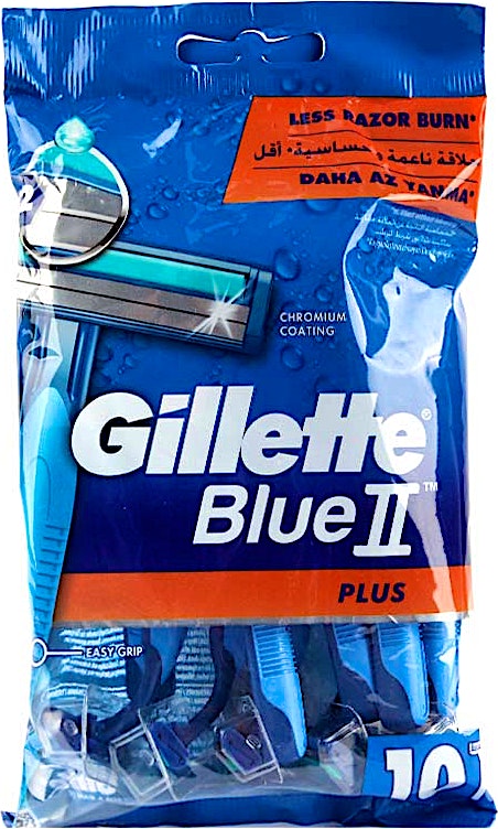 Gillette Blue II Plus 10's