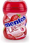 Mentos Pure Fresh Strawberry Chewing Gum 10's