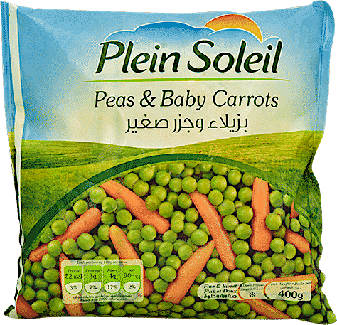 Plein Soleil Peas & Baby Carrots 400 g
