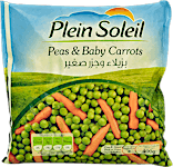 Plein Soleil Frozen Peas & Baby Carrots 400 g