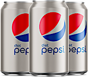 Diet Pepsi Can 330 ml - Pack of 4