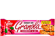 Sante Granola Cranberry & Oat Crunchy Bar 40 g