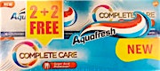 Aquafresh Toothpaste Complete Care 2+2 100 ml