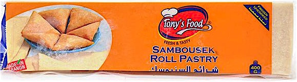 Tony's Food Sambousek Roll Pastry 400 g