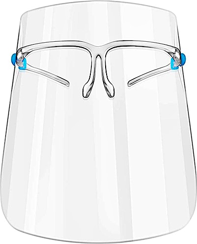 Adult Face Shield With Eyeglasses