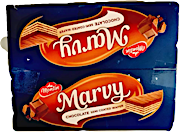 Marvy Chocolate Semi Coated Wafer 336 g - Pack of 12