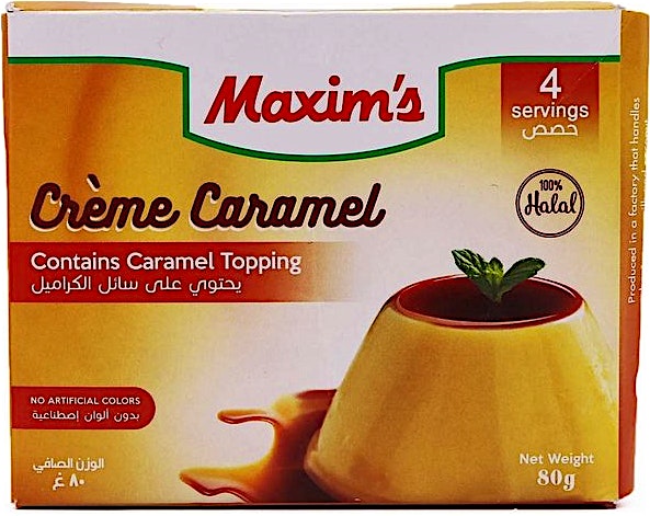 Maxim's Crème Caramel 80 g