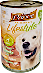 Prince Adult Dog Food Chicken & Turkey & Vegetables Can 405 g