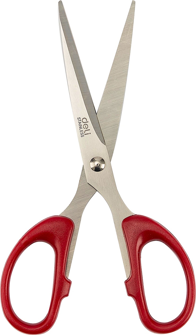 Deli Scissors Red 160 mm