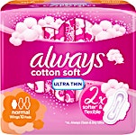 Always Cottony Soft Ultra Thin Normal 10's