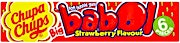 Big Babol Gum Strawberry 6's