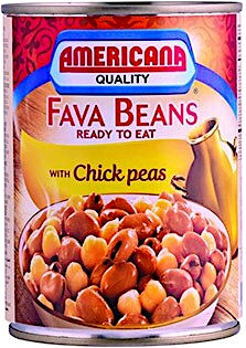 Americana Fava Beans & Chick Peas 400 g