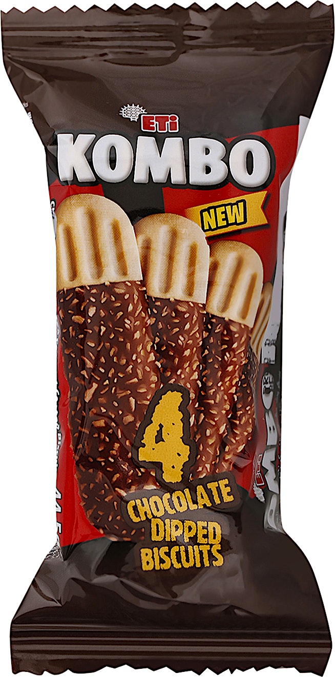 Kombo Chocolate Dipped Biscuits 4's