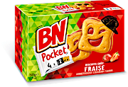 BN Pocket Biscuits Strawberry 150 g