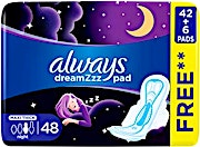 Always Dream Maxi Thick Night 42 + 6 Pads Free