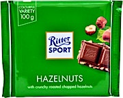 Ritter Sport Chocolate Hazelnuts Flavor 100 g