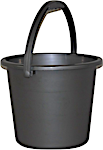 Lili Recycled Bucket With Cover Black