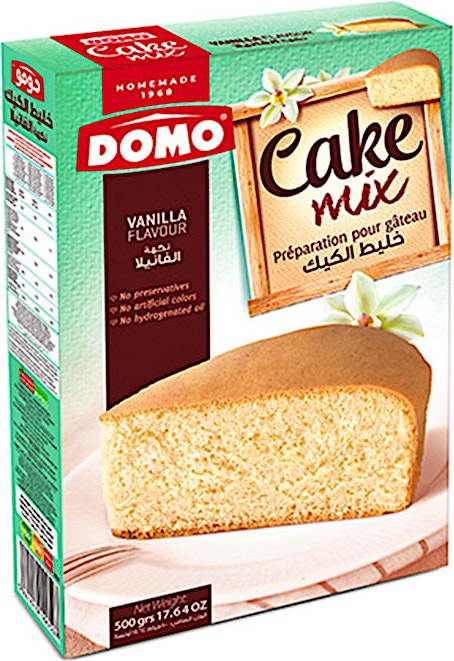 Domo Cake Mix Vanilla 500 g