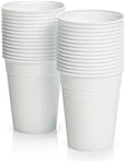 Michella White Plastic Cups 200 cc x 100's