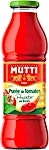 Mutti Tomato Puree With Basil Bottle 700 g