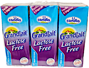 Candia UHT Milk Half Skimmed Lactose Free 180 ml-Pack of 6