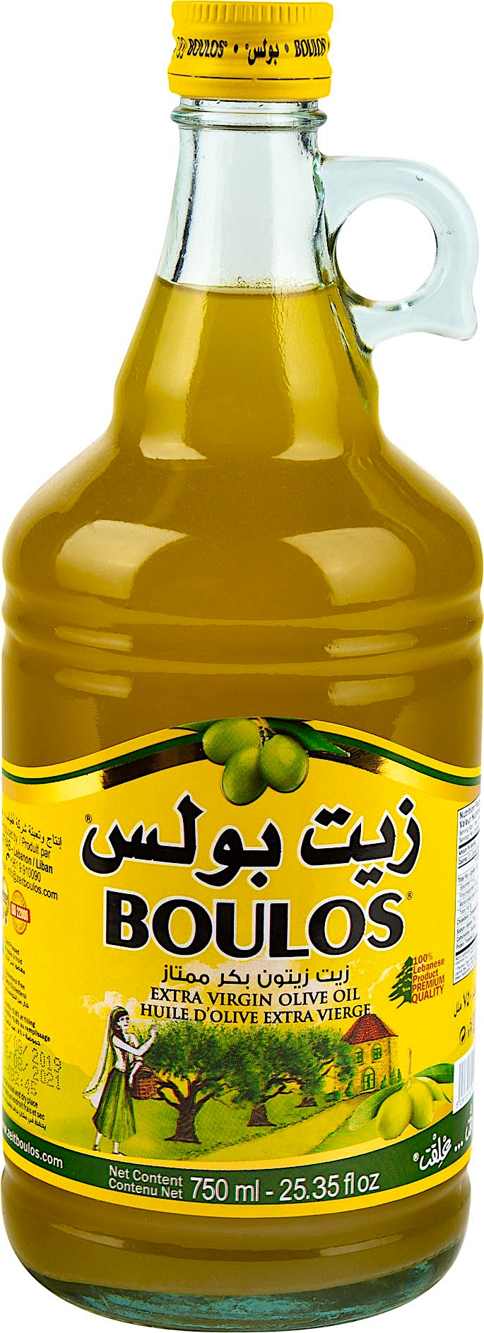 Boulos Extra Virgin Olive Oil 750 ml