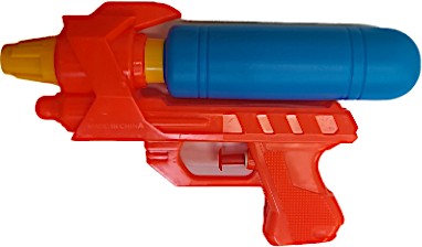 Orange Water Gun Small 1's