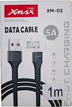 Xmax Fast Charging Cable MicroUSB 1m 5A