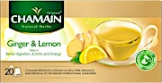 Chamain Ginger with Lemon Tea Bags 20's