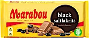 Marabou Black Saltlakrits 100 g