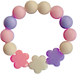 Pinky Flowers Bracelet 1's