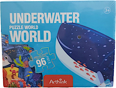 Underwater Puzzle World 96's