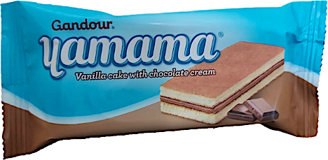 Gandour Yamama Cake Vanilla & Chocolate 27 g