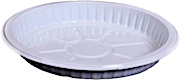 Dana Plastic Plate No. 6 White Large 50's