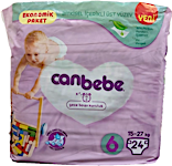 Canbebe Diapers Economy Pack Dry All Night Size 6 24's