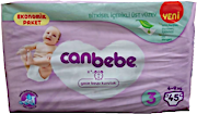 Canbebe Diapers Economy Pack Dry All Night Size 3 45's