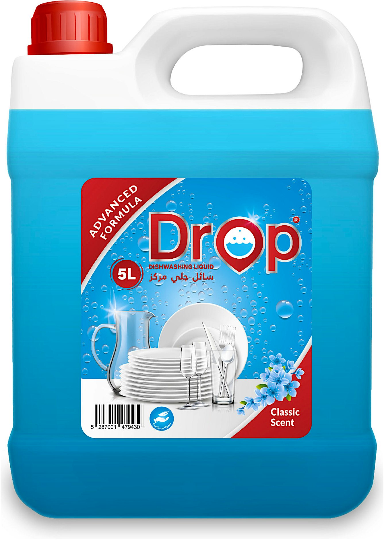 Drop Dishwashing Liquid Classic Scent 5 L