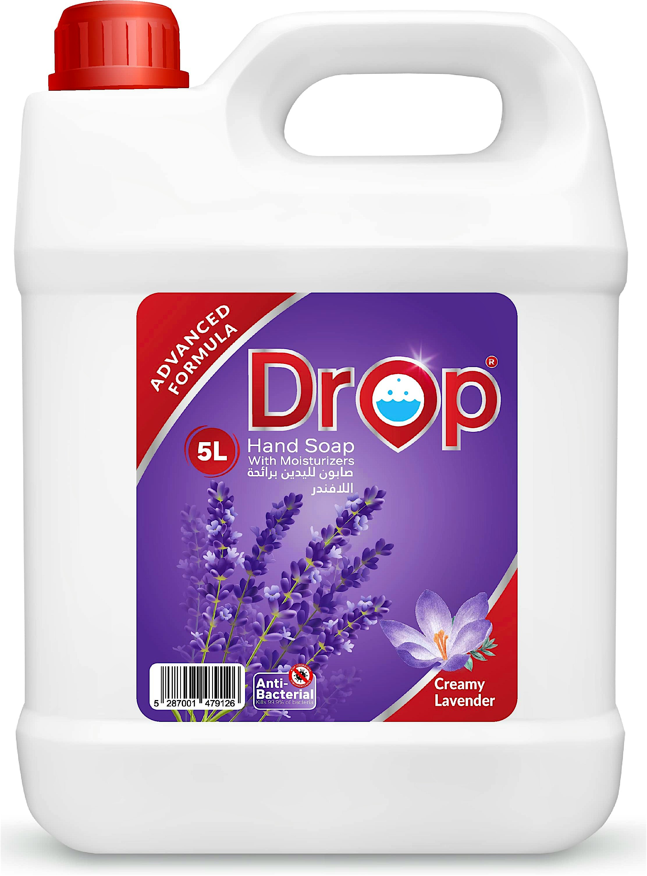 Drop Hand Soap Creamy Lavender 5 L