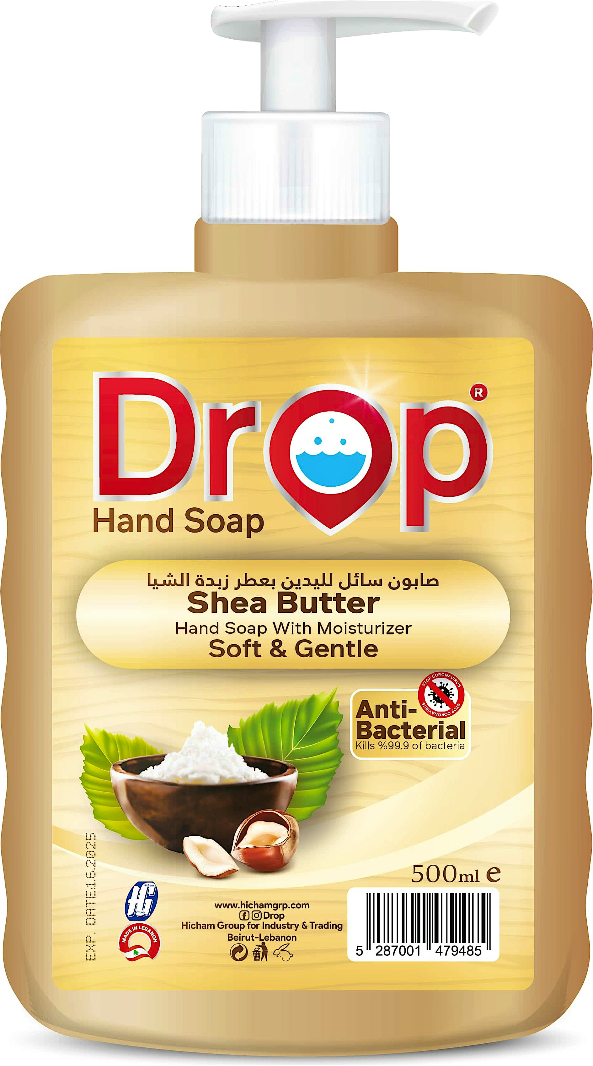 Drop Liquid Soap Shea Butter 500 ml