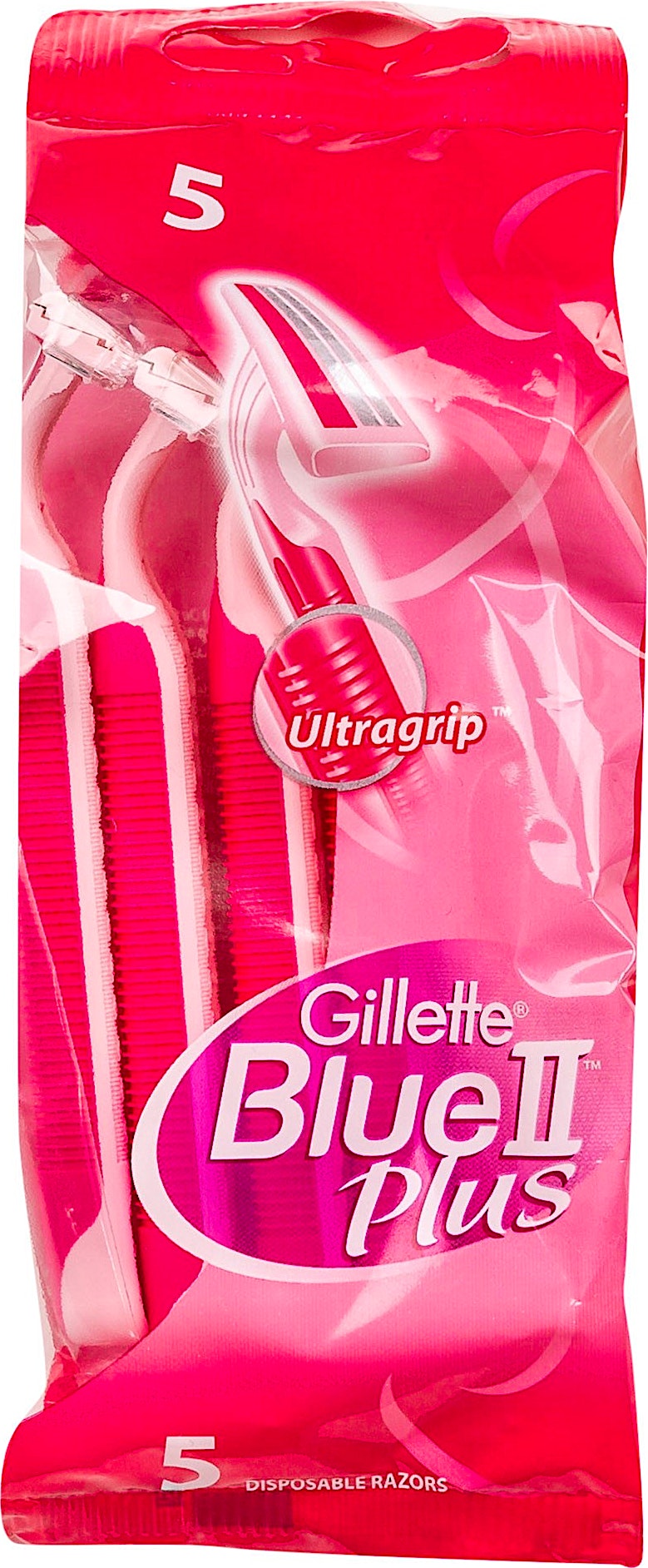 Gillette Blue II Plus Pink 5's