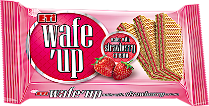 Eti Wafe'up Strawberry 40 g