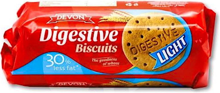 Devon Digestive Biscuits Light 250 g
