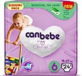 Canbebe Diapers Economy Pack Dry All Night Size 6 24's