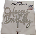 Happy Birthday Silver Topper 1's