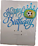 Happy Birthday Football Topper 1's