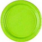 Light Green Plates 10's 23 cm