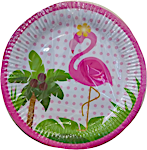 Flamingo Plates 8's 23 cm